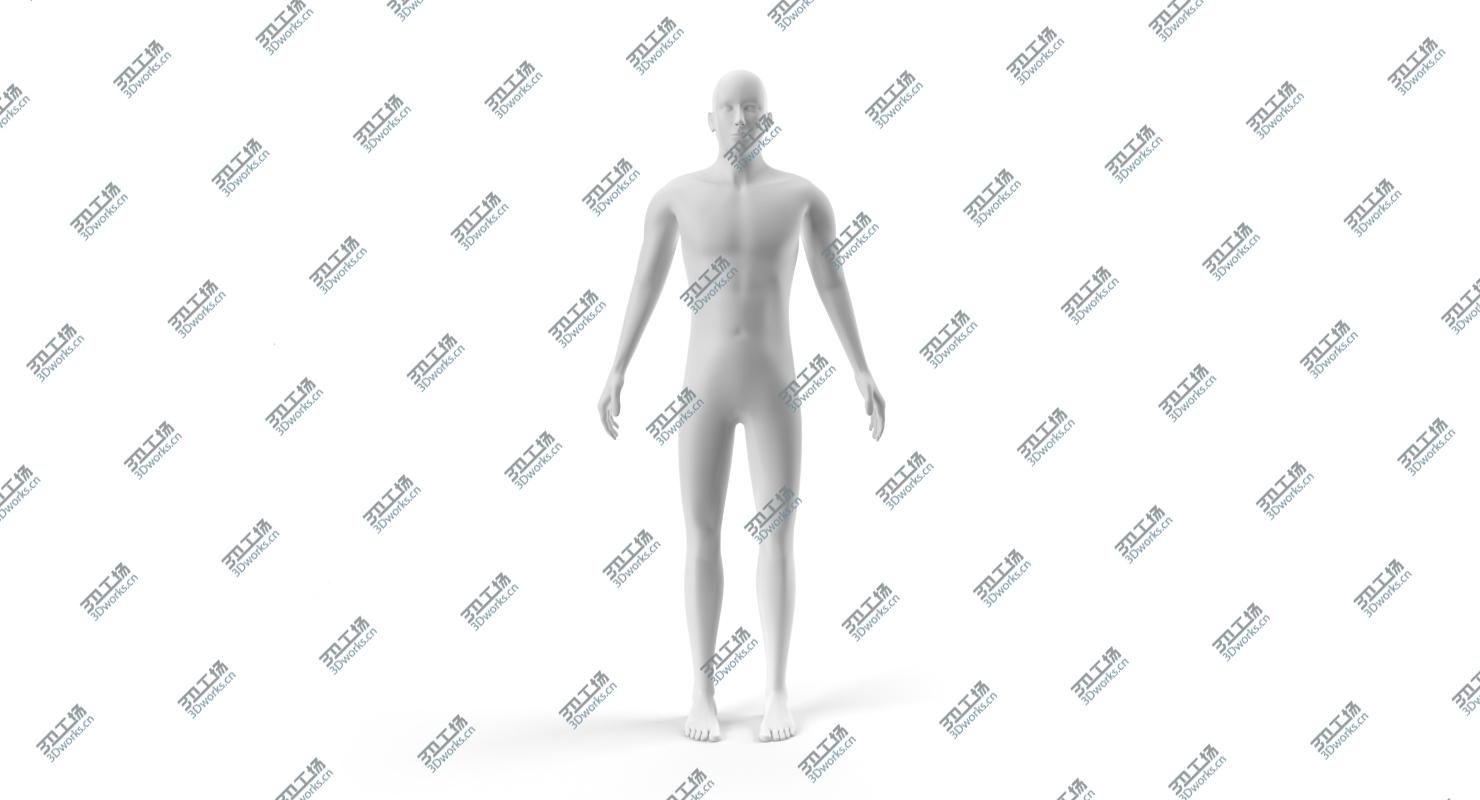 images/goods_img/20210113/3D model Rigged Human Hybrid Neutral Model/2.jpg